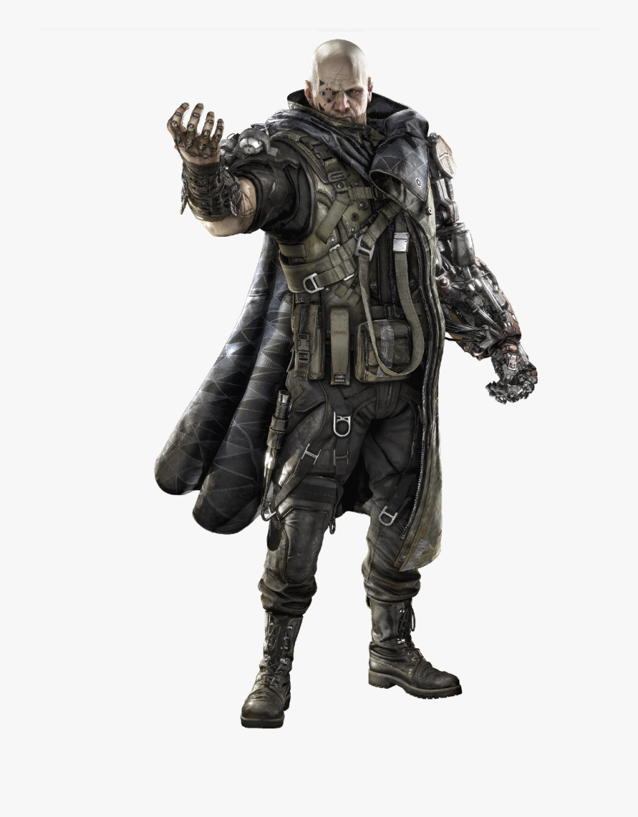 #cyborg #villain #exmachina #evil #warrior #videogames - Deus Ex Mankind Divided Marchenko, Transparent Clipart