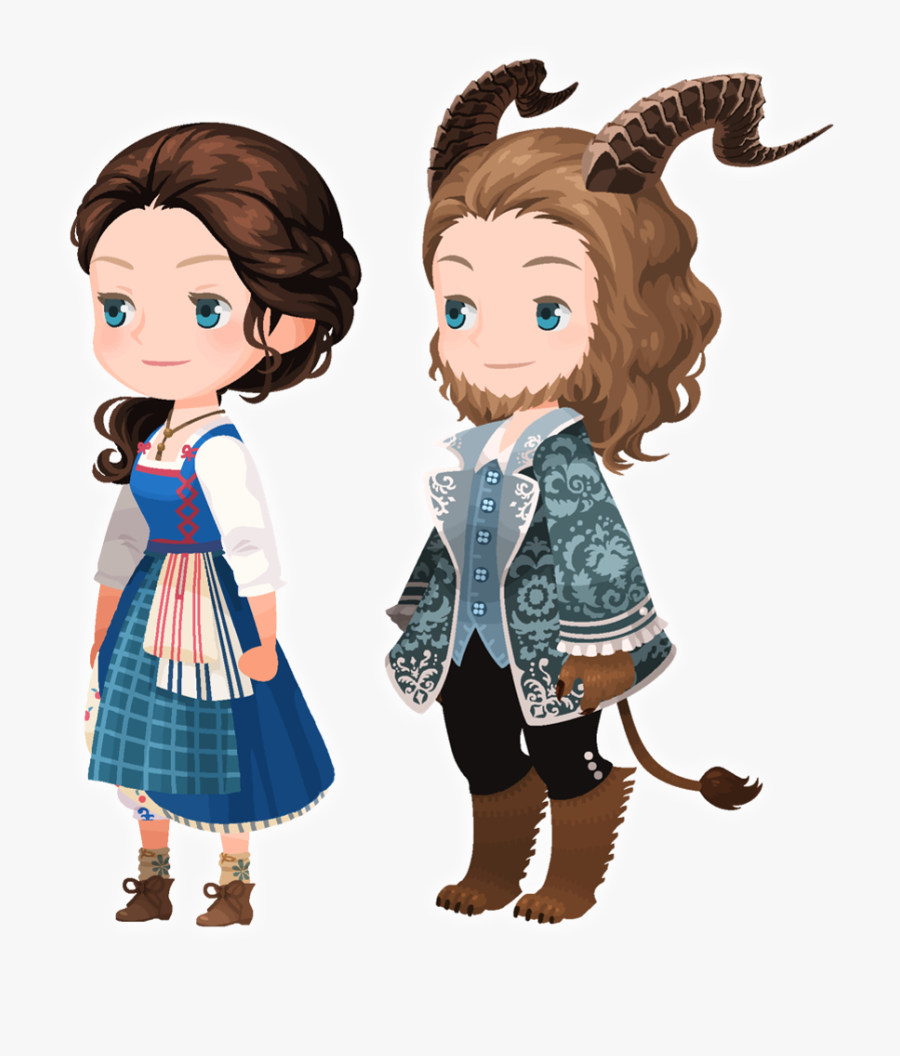 Kingdom Hearts X Beauty And The Beast, Transparent Clipart