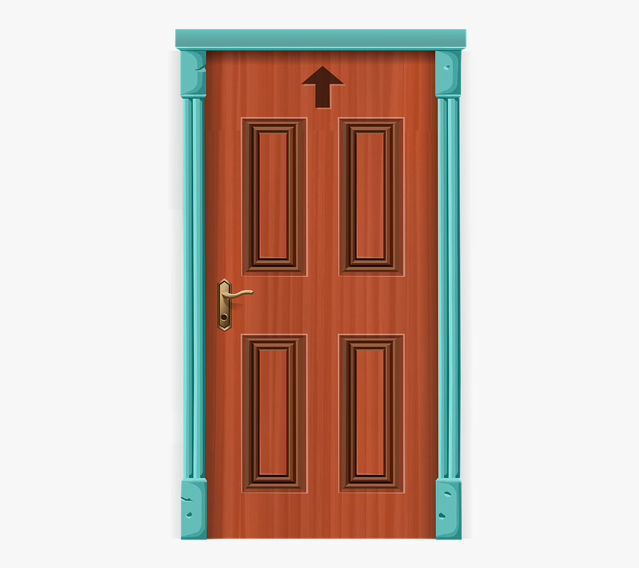 Door, Entrance, Front Door, E - Door Vector Png, Transparent Clipart