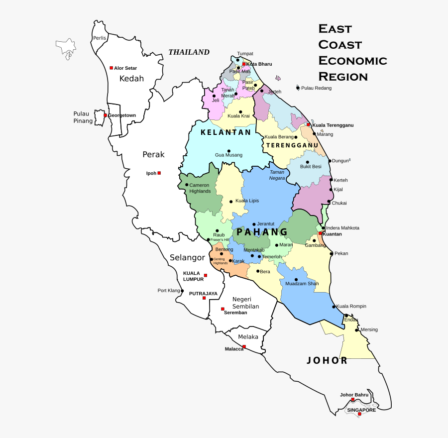 East Coast Economic Region, Malaysia - Result Malaysia 2018 Election, Transparent Clipart