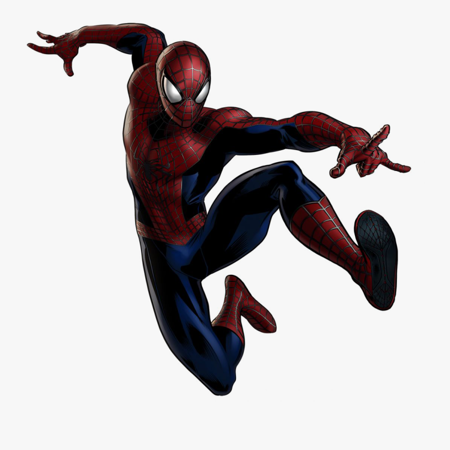 Spider Man Png Far From Home - Spider Man Blue And Red, Transparent Clipart