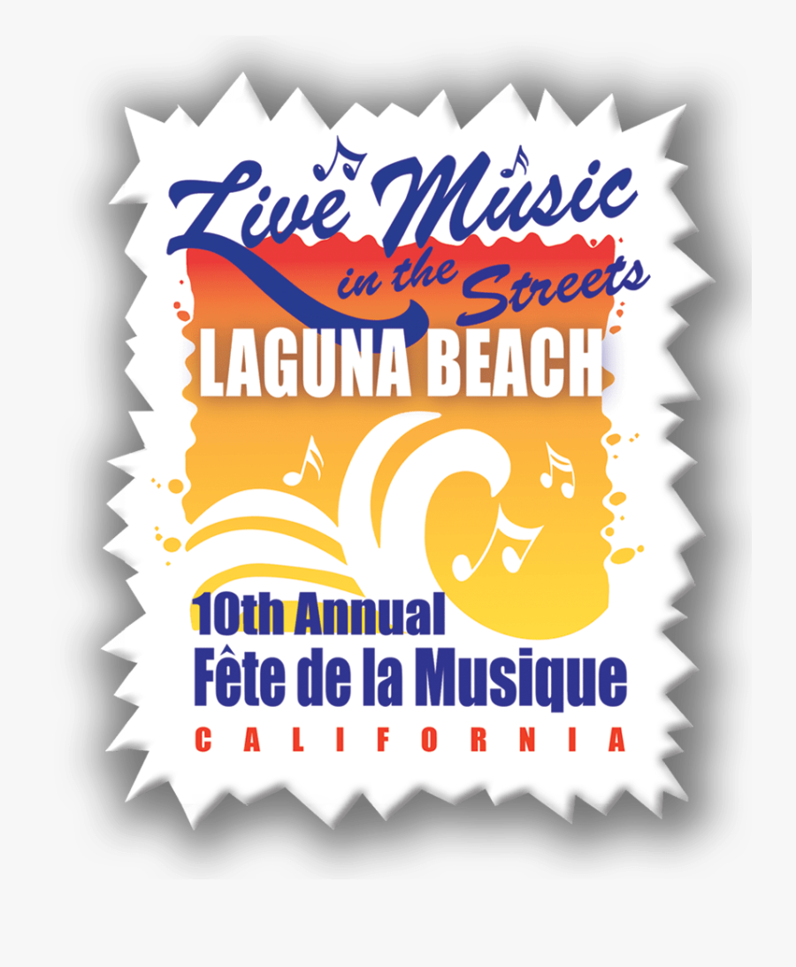 Fete De La Music Laguna Beach, Transparent Clipart