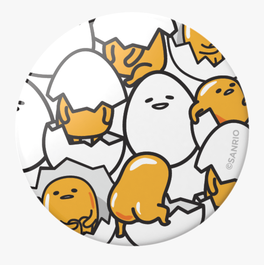 Gudetama Popsocket - Gudetama Art, Transparent Clipart