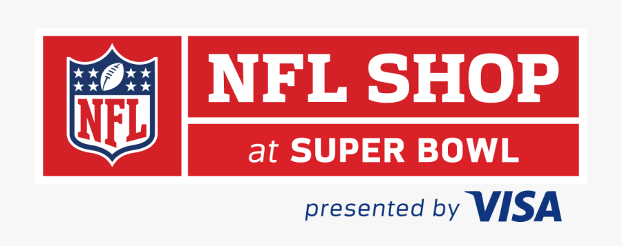 Nfl Shop Presented By Visa Logo - Emblem, Transparent Clipart