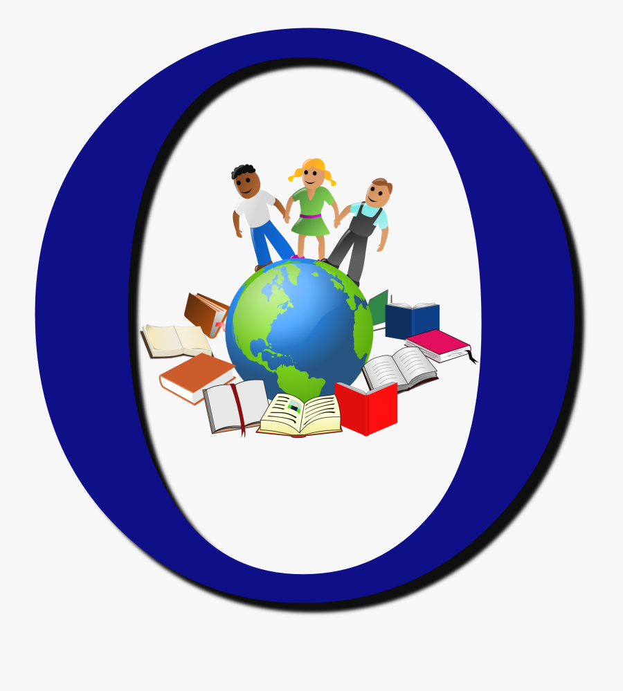 One World Many Stories Clip - Education Clipart, Transparent Clipart