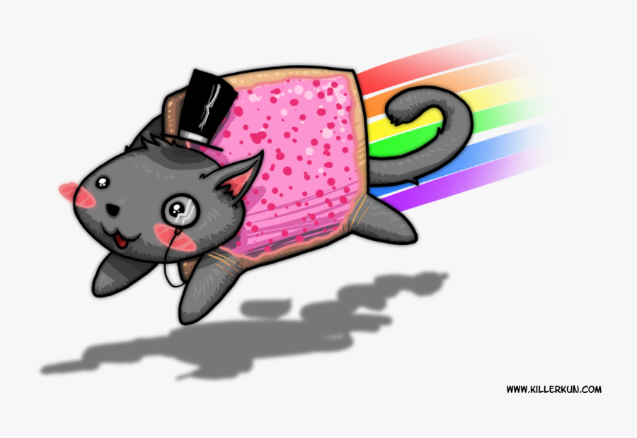 Clip Art Image Nyan Cat Know - Funny Nyan Cat Memes, Transparent Clipart