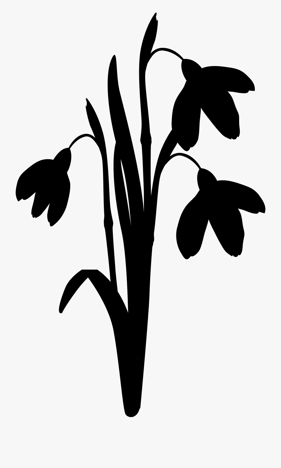 Clip Art Leaf Silhouette Line Plant Stem - Illustration, Transparent Clipart