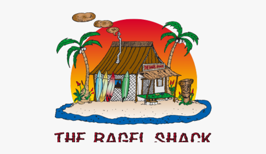 Bagel Shack Logo, Transparent Clipart