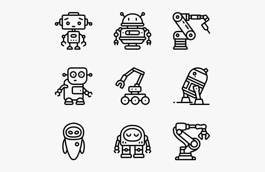 Robotics - Ai Icon Free, Transparent Clipart