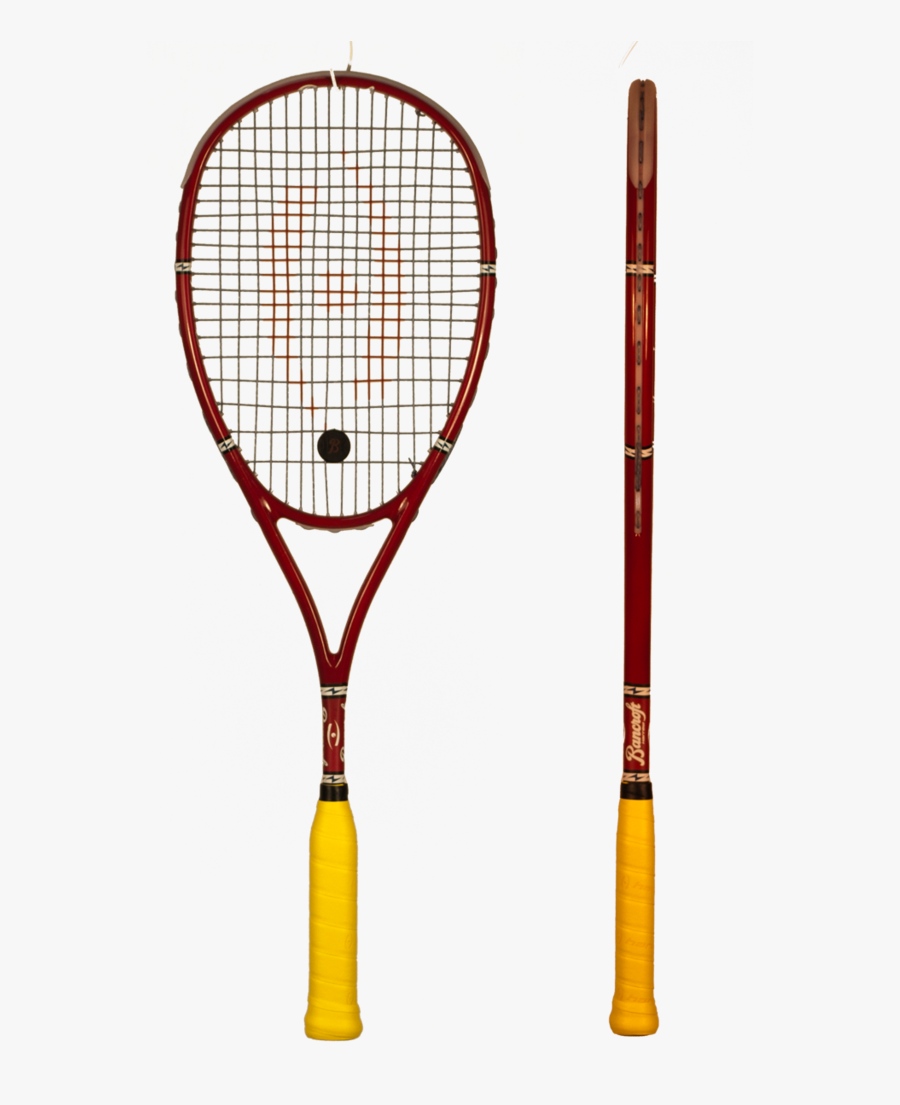 Bancroft Players Special Squash Racquet - Old Wilson Green Tennis Rackets, Transparent Clipart