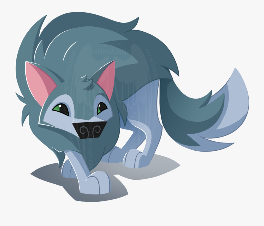 Transparent Animal Jam Png - Animal Jam Artic Wolf, Transparent Clipart