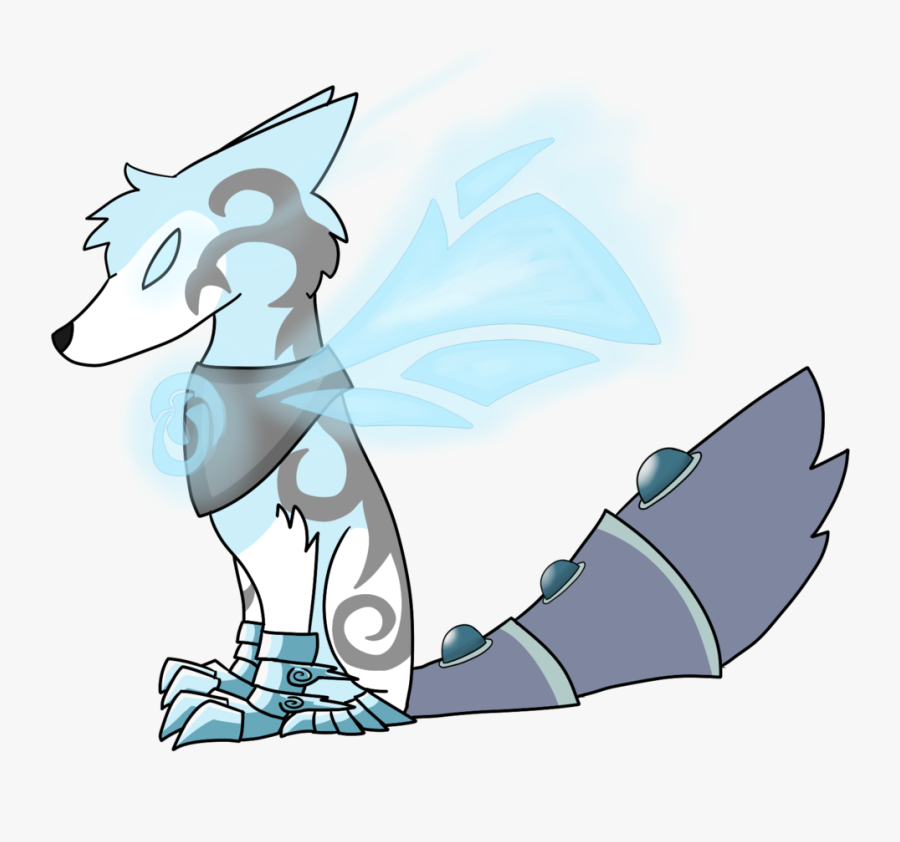 Asymmetrical Drawing Spirit Animal Huge Freebie Download - Cartoon, Transparent Clipart