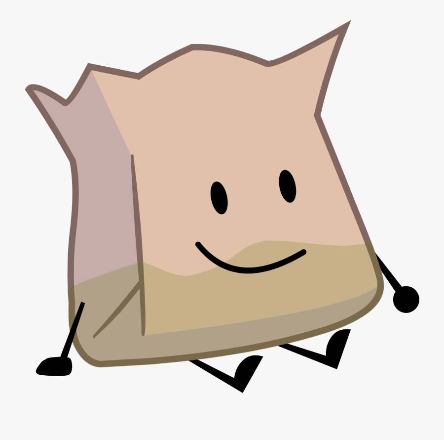 Barf Bagidfb Pose - Bfdi Barf Bag Png, Transparent Clipart