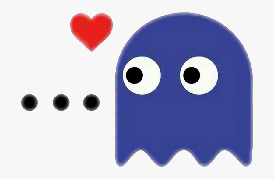 Pacman Ghost Cuteremix Remixit Vintage Dailysticker - Imagenes Del Fantasma De Pacman, Transparent Clipart