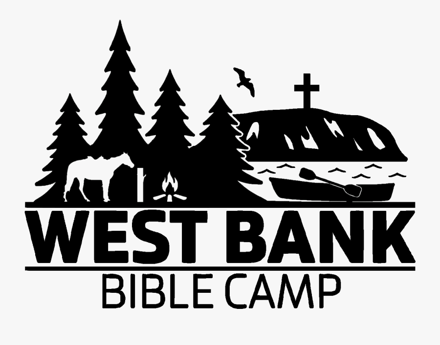 Canvas logo. Кемпинг логотип. Camping logo. "West Bank".