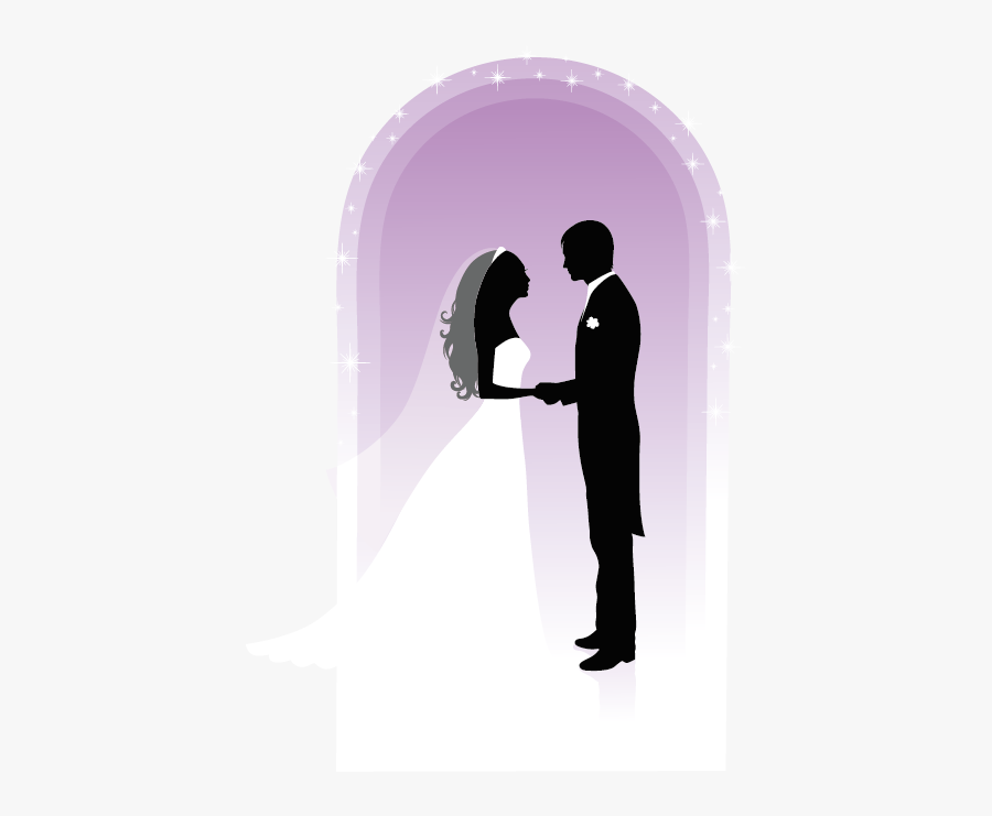 Bridegroom Wedding Clip Art - Wedding Couple Png For Invitation, Transparent Clipart