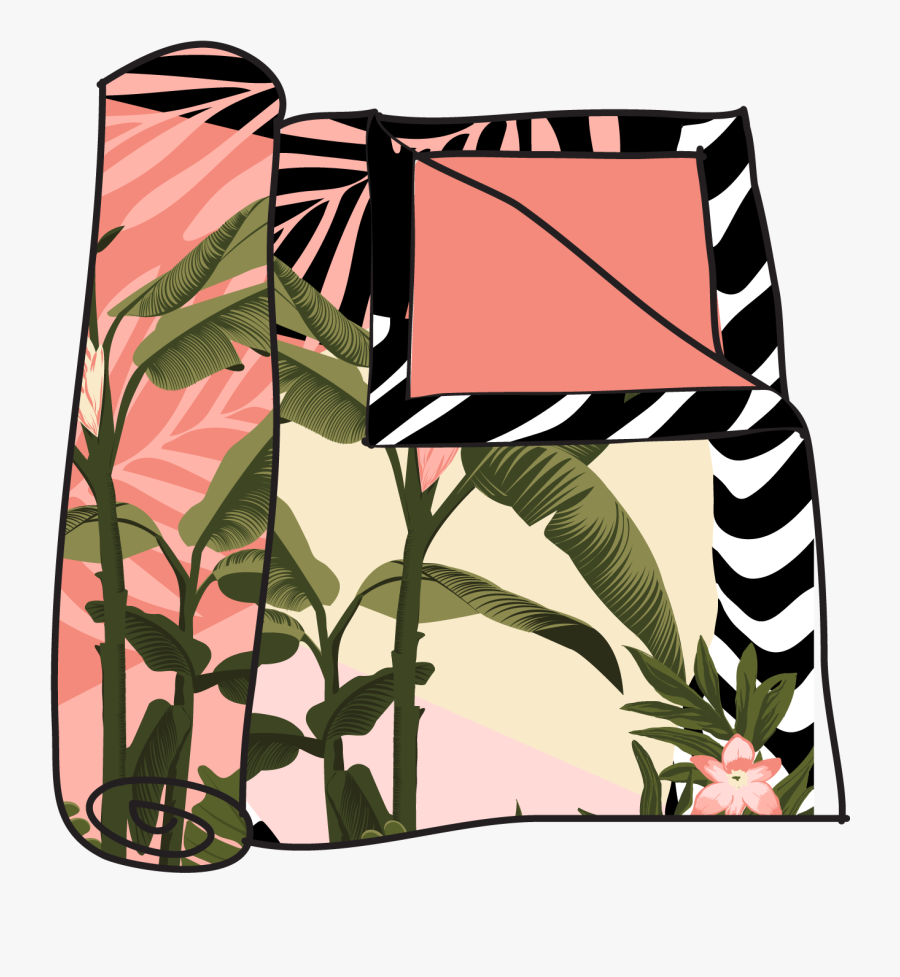 Wild Stripes Towel - Shoulder Bag, Transparent Clipart