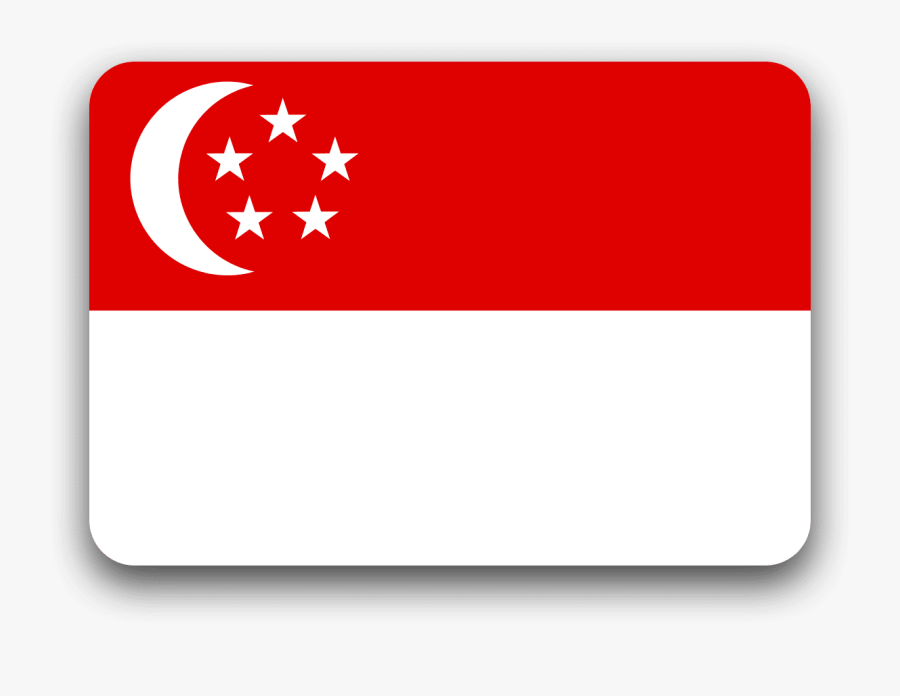 Flag Of Singapore Transparent Background, Transparent Clipart