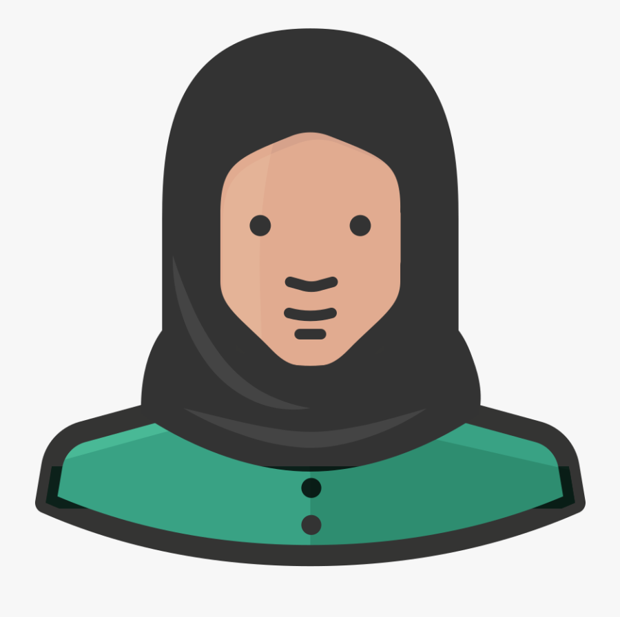 Muslim Woman Icon - Muslim Women Icon Png, Transparent Clipart