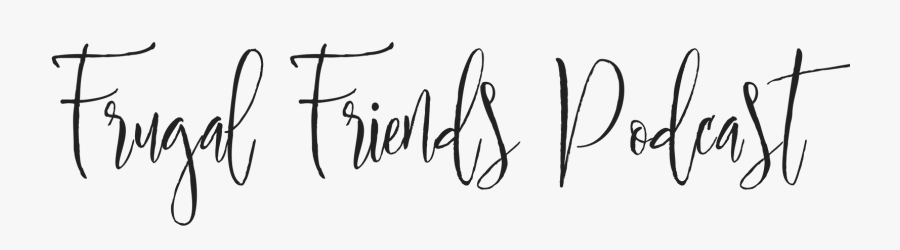 Frugal Friends Header - Calligraphy , Free Transparent Clipart - ClipartKey