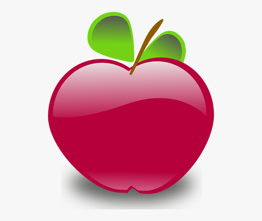 Apple, Crimson, Red, Fruit, Juicy, Ripe, Diet, Healthy - Apple Clip Art, Transparent Clipart