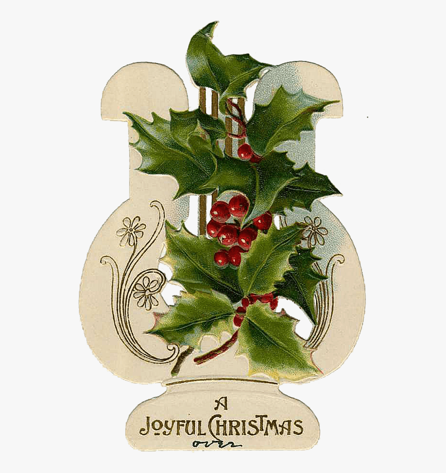 Victorian Xmas Prop - Merry Christmas Angel, Transparent Clipart