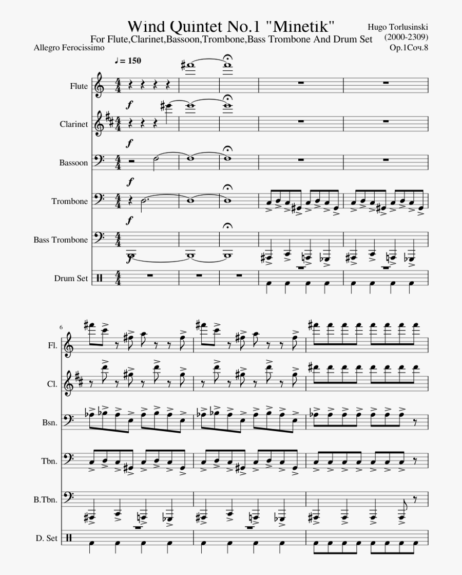 Trombone Vector Flute - Music, Transparent Clipart