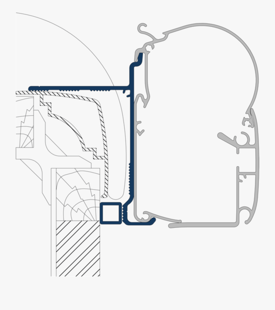 Awning Pw1750 Flat Adapter, Transparent Clipart