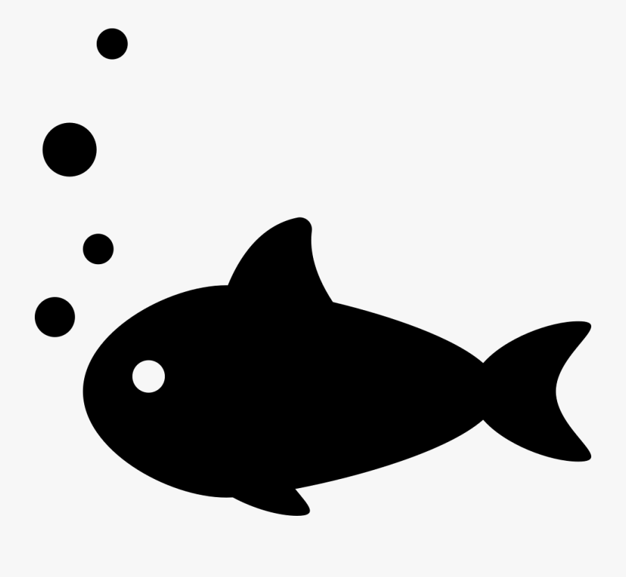 Download Fish With Four Bubbles Silhouette Free Fish Svg Free Transparent Clipart Clipartkey