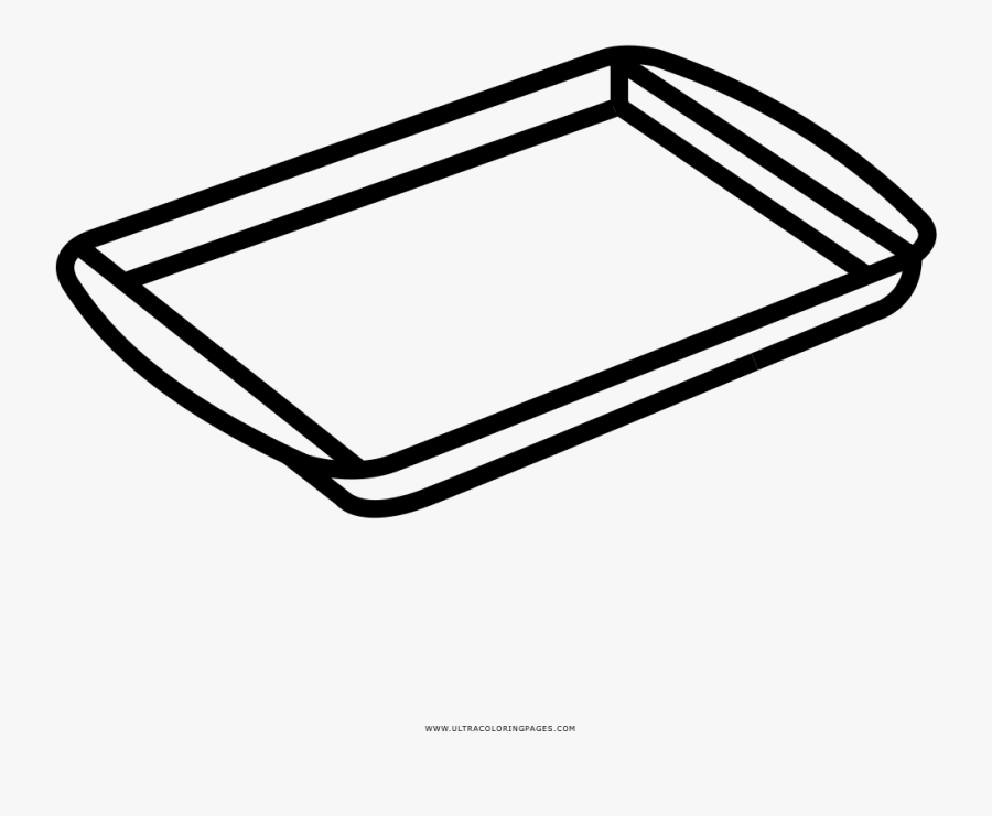Baking Sheet Coloring Page Cookie Sheet Clipart Black
