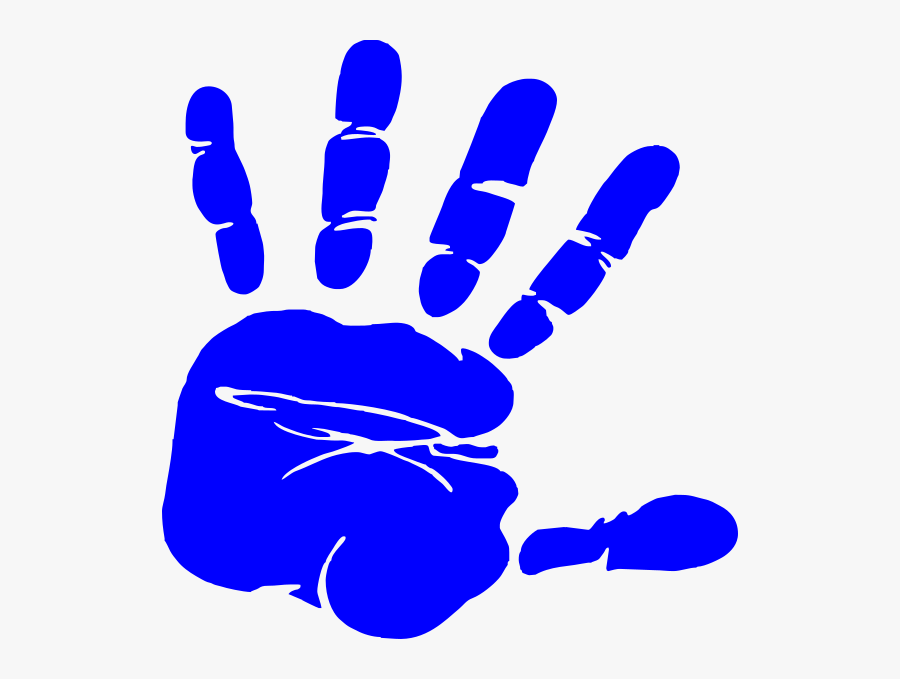 Hand Print Clipart, Transparent Clipart