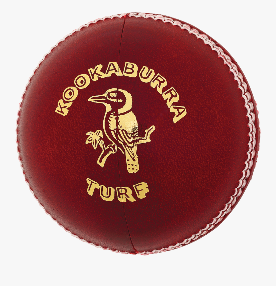 Kookaburra Turf Cricket Ball - Kookaburra Cricket Ball, Transparent Clipart