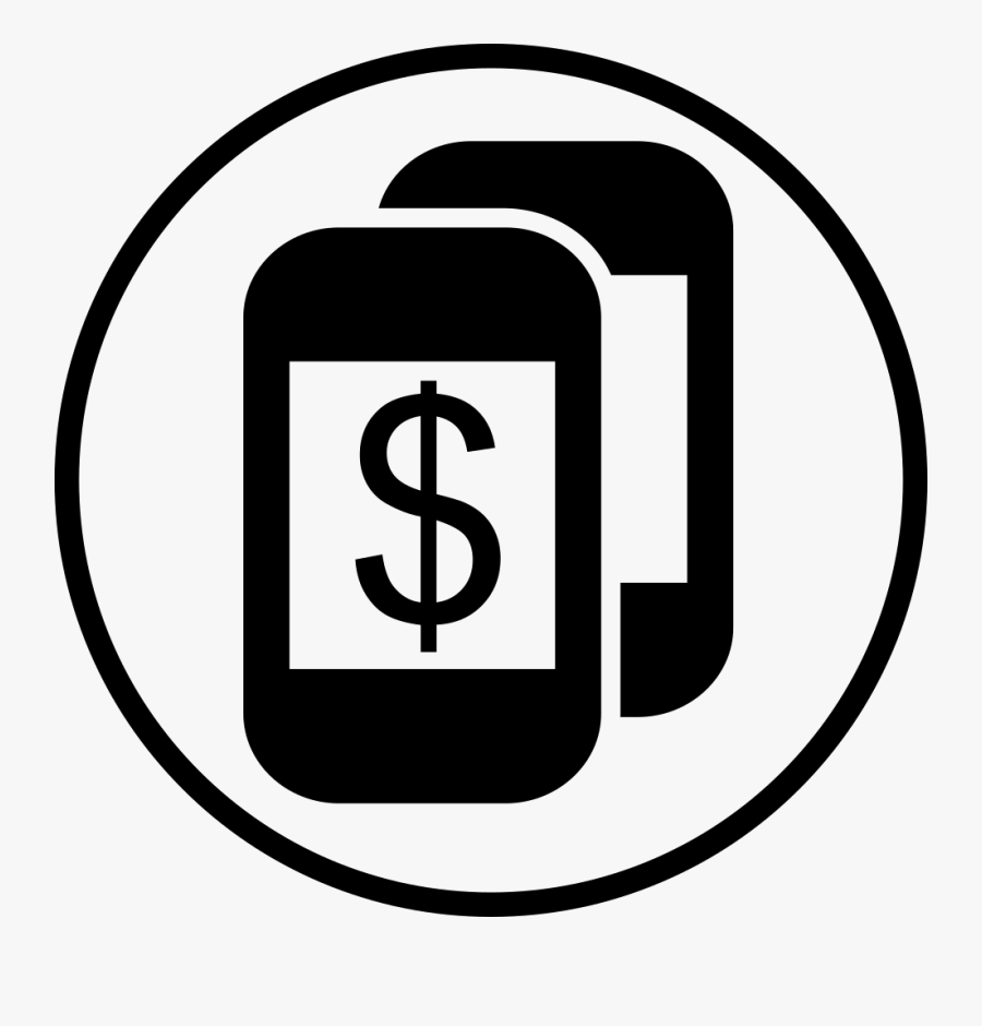 Pay The Phone Svg - Phone Pay Bill Icon, Transparent Clipart