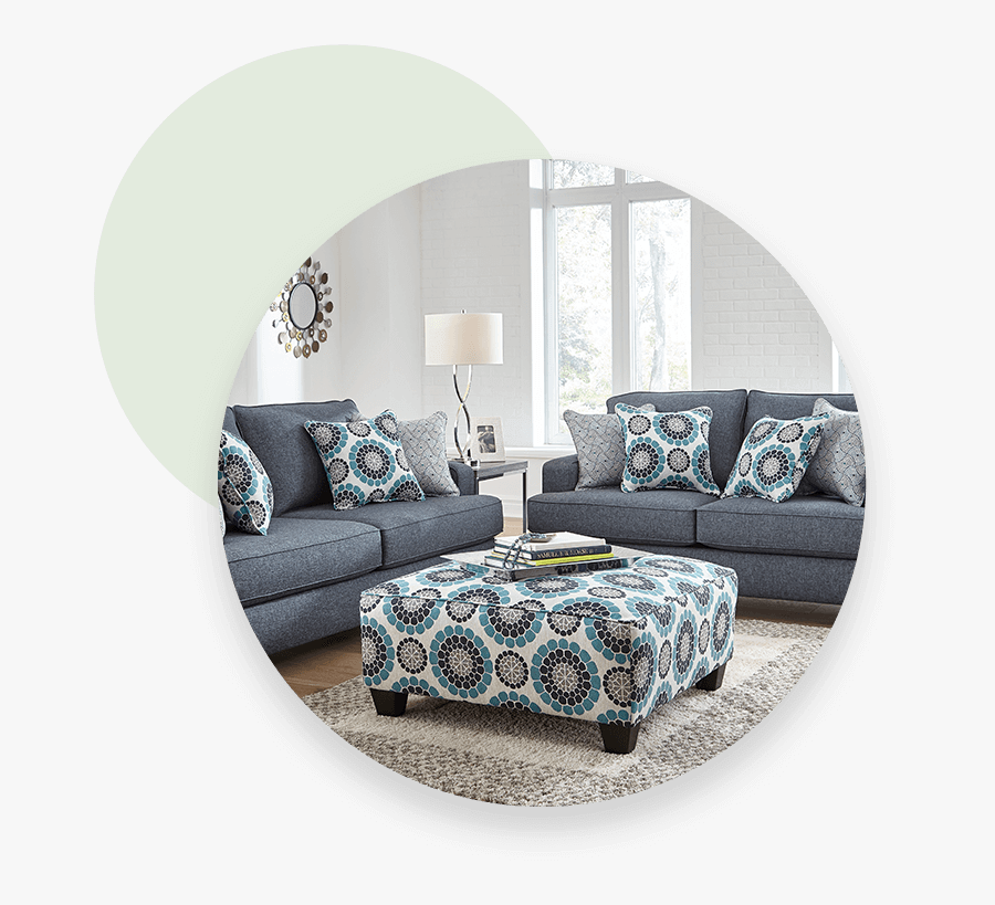 Transparent Clean Living Room Clipart - Living Room Aarons Furniture, Transparent Clipart