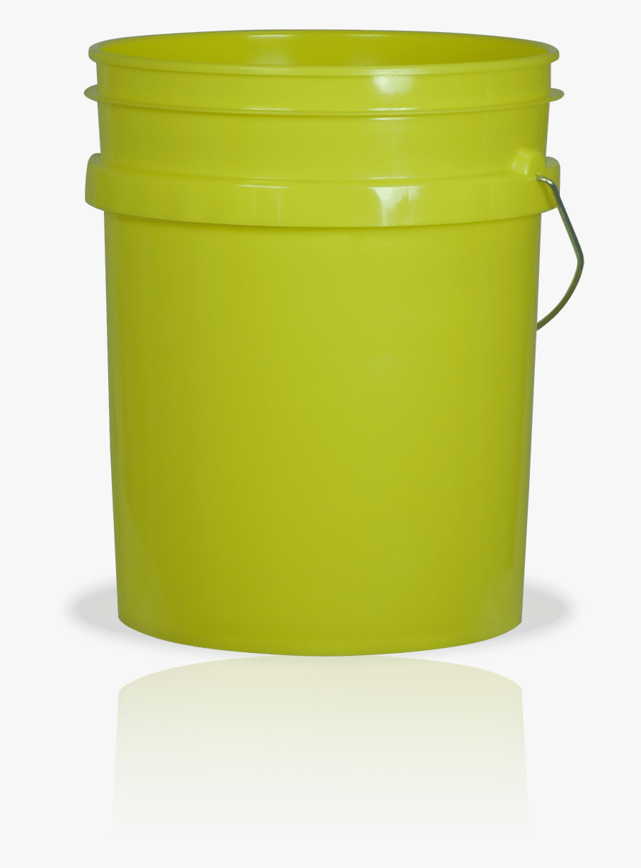 Bucket Transparent Green - 5 Gallon Orange Bucket, Transparent Clipart