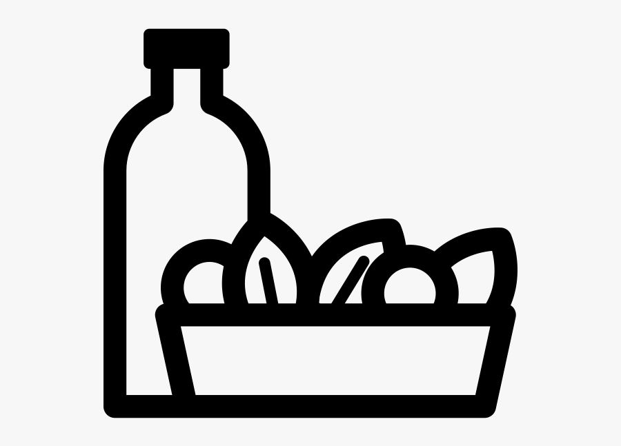 Food Rubber Stamp - Food Noun Project, Transparent Clipart