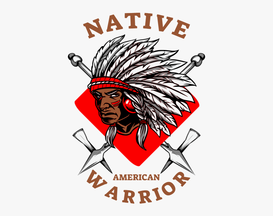 Native Warrior Png, Transparent Clipart