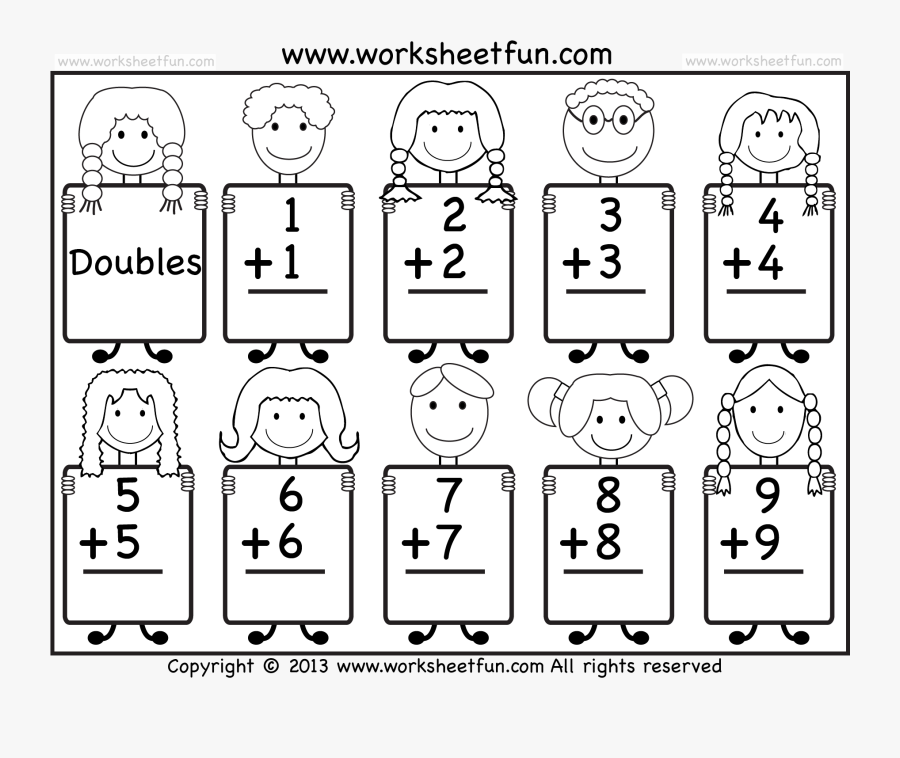Printable Math Worksheets For Kindergarten Addition Free Transparent Clipart ClipartKey