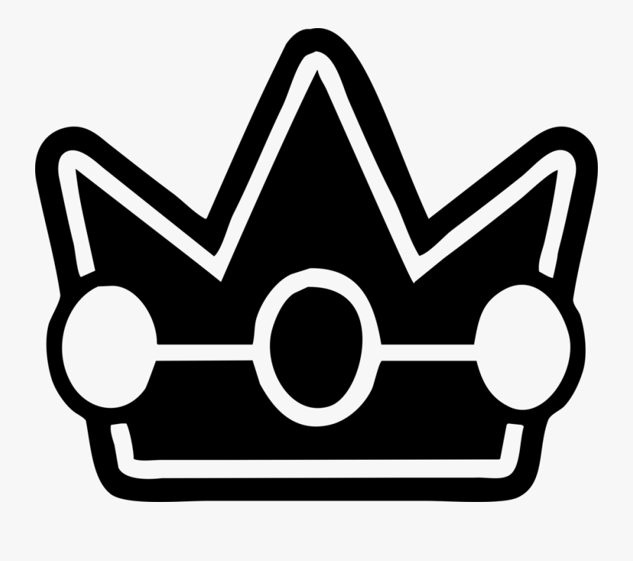 Mario Kart 7 Clip Art - Transparent Princess Peach Crown, Transparent Clipart