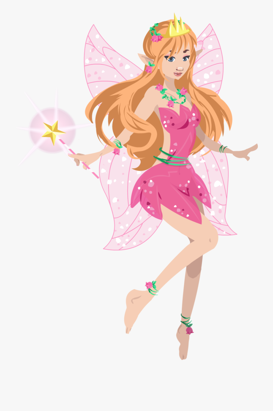 Transparent Fairy Wand Png - Rosemary And The Gutsy Gnomes, Transparent Clipart