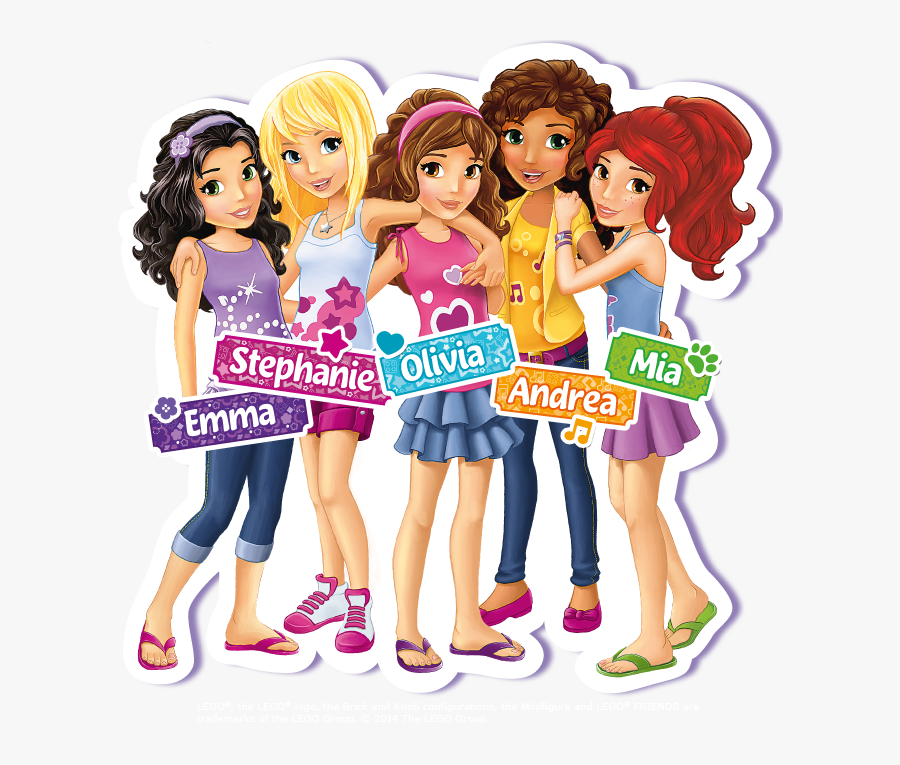 Lego Friends Clipart, Transparent Clipart