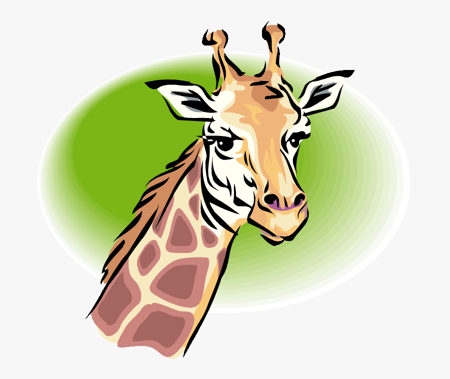 Rattlesnake Clipart Face - Giraffe Clip Art Face, Transparent Clipart