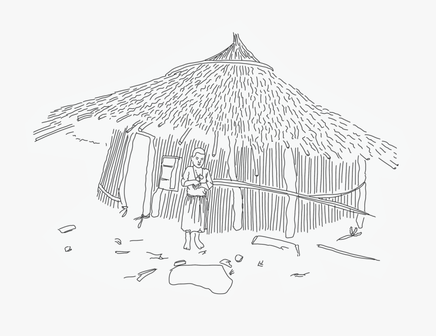 Drawing Of Poor House , Free Transparent Clipart ClipartKey