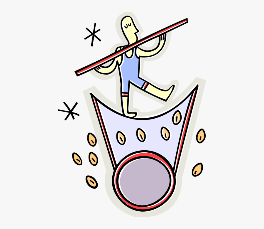 Tightrope Walkers, Transparent Clipart