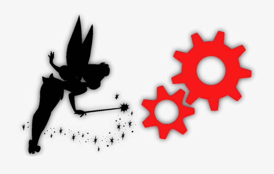 Añadir Repositorios Con Un Clic En Ubuntu, Linux Mint, - Tinkerbell Silhouette, Transparent Clipart