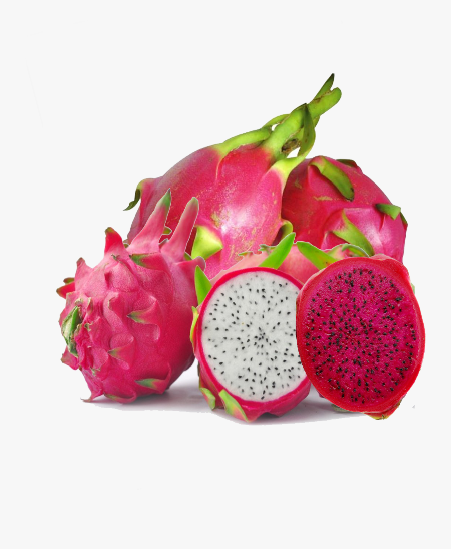 Clip Art Jugo De Pitaya Frutas - Dragon Fruit Transparent Background, Transparent Clipart