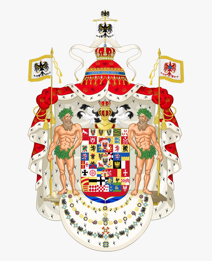 Prussia Clipart Lion - Kingdom Of Prussia Coat Of Arms, Transparent Clipart