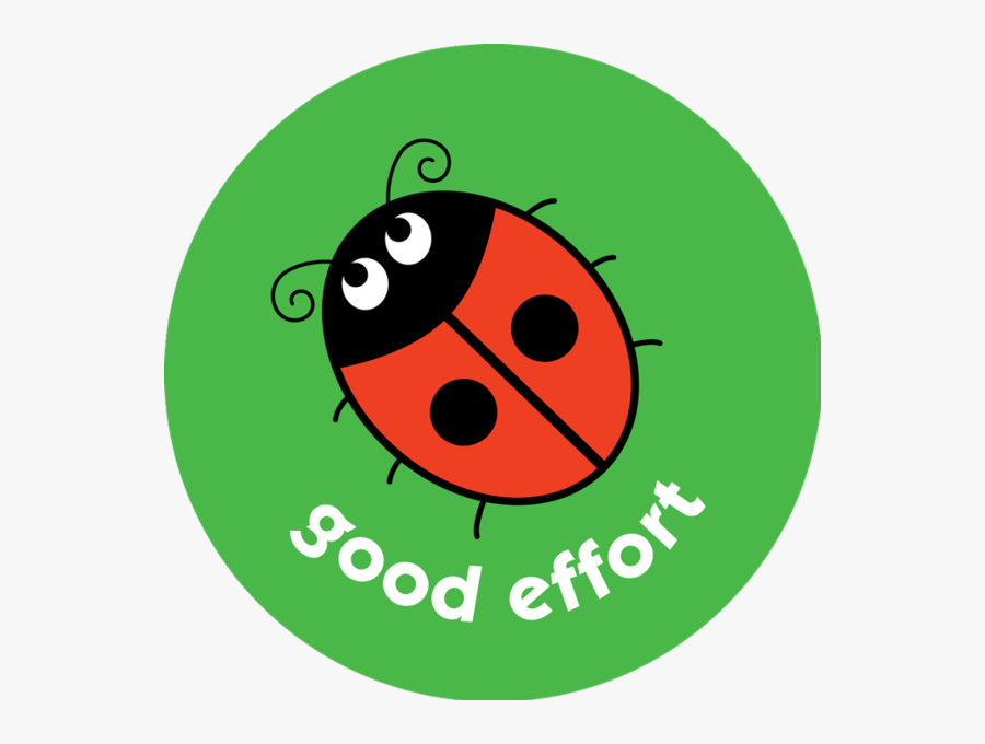 Pack Of 75 38mm Reward Stickers - Ladybug, Transparent Clipart