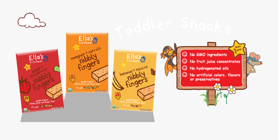 Toddler Snacks - Elle's Kitchen, Transparent Clipart