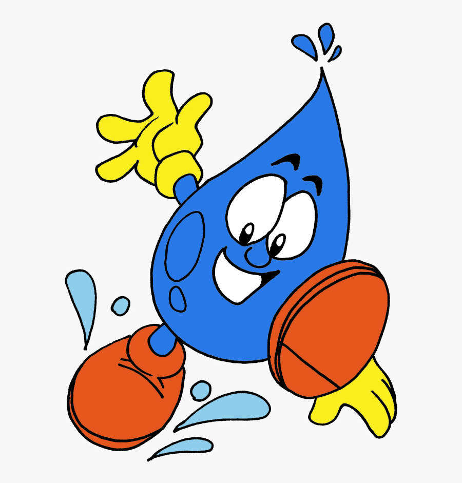 Clean Water Willie Coloring - Clean Water Sanitation Cartoon, Transparent Clipart